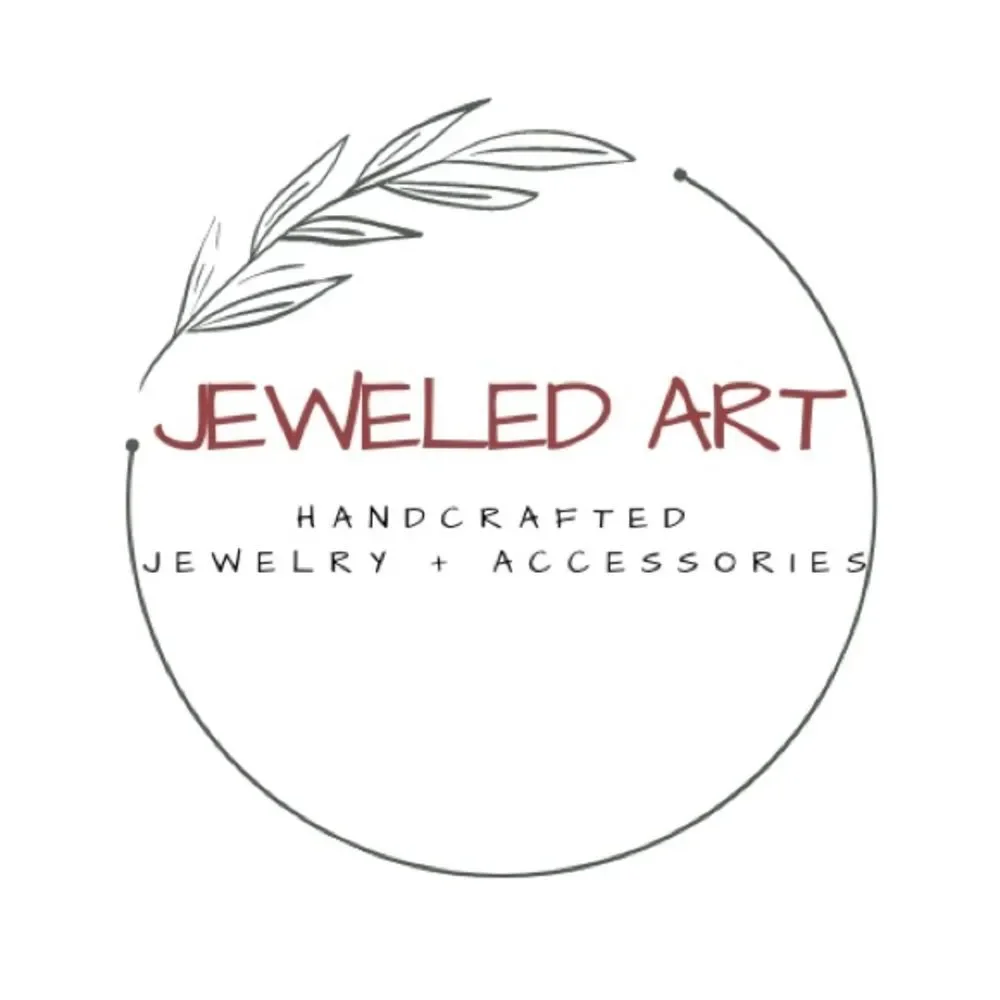 JEWELED ART Handcrafted | Emerald Petal Leather Earrings | Shamrock Collection🍀